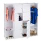 Relaxdays Etagere Cube Rangement Penderie Armoire 12 Compartiments