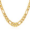Chaine maille figaro en or jaune