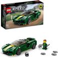LEGO 76907 Speed Champions Lotus Evija, Voiture de Sport Jouet , Reduit avec Minifigure de Pilote de Course, Jouet pour Enfan-0