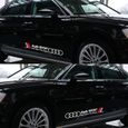 2pcs sticker autocollants  pour voiture Audi TT S3 S4 S5 S6 S8 S-Line  ​A4L A3 A6L Q3 Q5 A5 A7 A8 TT blanc-0