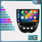 OSSURET 2+32G Autoradio Android 2Din pour Peugeot 107 Citroen C1 2005-2017 Toyota Aygo lecteur vidéo multimédia de voiture Navi