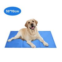 Hengda Tapis de refroidissement Refroidissement Couverture Pour chien avec Gel Bleu 50x90cm