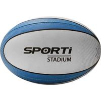 Ballon de rugby trainer Sporti France - blanc/bleu - Taille 3