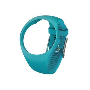 Montre connectée sport POLAR Bracelet pour Montre M200 - Bleu - Taille M/