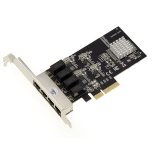 Carte Réseau PCIe 8 Ports Gigabit Ethernet - Intel I350AM4 - KALEA INFORMATIQUE