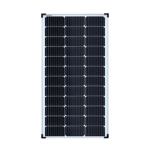 KIT PHOTOVOLTAIQUE Enjoy solar Mono 100 W 12V Panneau solaire monocristallin Panneau solaire photovoltaïque idéal pour camping-car, abri de.[G4]