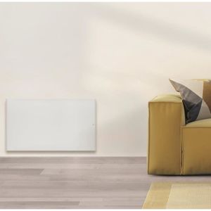 AIRELEC Coxy 1000W Radiateur électrique à Inertie pierre réfractite - Programmable - Détections - Bas - Fabriqué en France