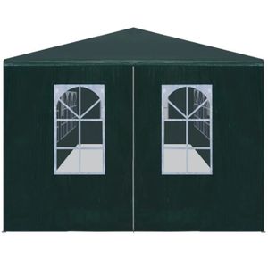 TONNELLE - BARNUM Tente de réception 3 x 9 m Vert-MEE