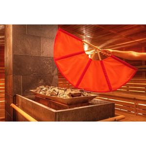 KIT SAUNA  Saunas extérieurs et pièces détachées SAUNAGUT® Jumbo, Orange-Rouge 236897