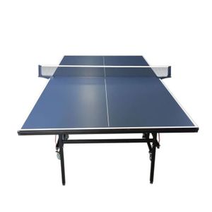 TABLE TENNIS DE TABLE Table de Tennis professionel bleu pliante – Andre