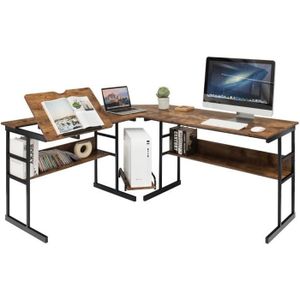 Bureau d'angle informatique - Panel Meuble - Magasin de meubles en ligne