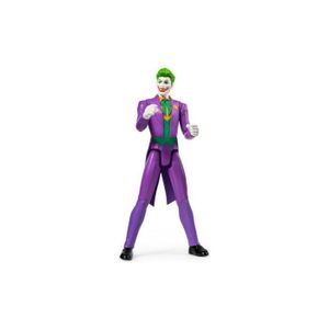 FIGURINE - PERSONNAGE Figurine Joker Costume violet 30 cm - DC - Super Heros Serie Batman - Licence: Batman - Age (A partir de): 4 ans