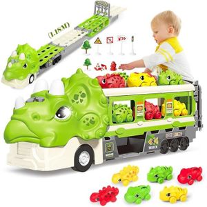 CAMION ENFANT Camion de Jouets Dinosaures pour Cadeaux Enfants 3