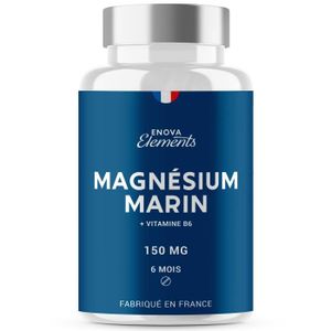 TONUS - VITALITÉ MAGNÉSIUM MARIN + Vitamine B6 | Fabriqué en France