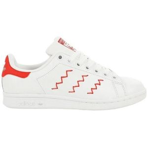 stan smith rouge daim femme