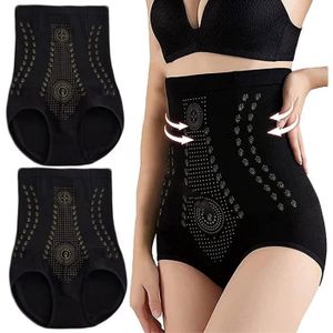 Culotte Gainante Femme Invisible Sans Coutures | Gaine Taille Haute Ventre Plat, Effet Lissant