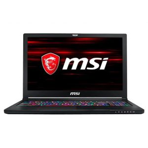 Vente PC Portable MSI PC Portable Gamer - GS63 STEALTH 8RE-002XFR - 17,3" FHD - Core i7-8750H - RAM 8Go - 256Go SSD + 1To HDD - GTX 1060 6Go - FreeDOS pas cher Vente PC Portable MSI PC Portable Gamer - GS63 STEALTH 8RE-002XFR - 17,3" FHD - Core i7-8750H - RAM 8Go - 256Go SSD + 1To HDD - GTX 1060 6Go - FreeDOS pas cher