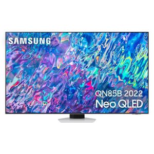 Téléviseur LED SAMSUNG 75QN85B - TV NeoQLED MiniLED 75'' (189 cm) - 4K UHD 3840x2160 - 100Hz - Smart TV - Gaming HUB - 4xHDMI