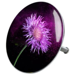 BONDE - CABOCHON Bonde de Baignoire - Purple Dust - Universel