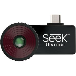 ÉCRAN VIDÉOSURVEILLANCE Seek Thermal Compact Pro Caméra à Imagerie Thermique Haute Résolution 9Hz pour Modèles Android avec Port USB-C - Noir