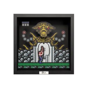 JEU CONSOLE RÉTRO Pixel Frames Contra NES - Taille L 23x23cm