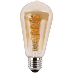 AMPOULE INTELLIGENTE Ampoule LED intelligente Zigbee | Modèle d'ampoule E27 St64 Zigbee) | Source de lumière en spirale | Double blanc 1800-6000K[D18936]