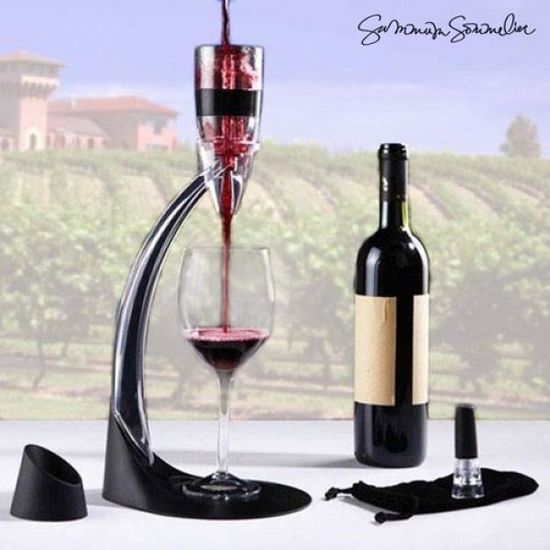 Bar Amigos Premium Wine Aerator Aérateur De Vin Facile à Nettoyer