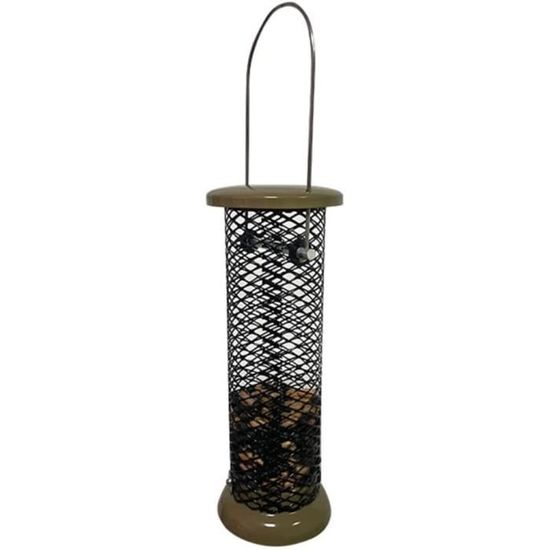 Pelle Étroite Verte Pour Mangeoire Oiseaux - Pratique Pour Nourriture Animaux Et Jardinage