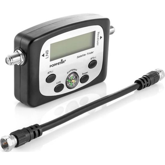 POPPSTAR 2x Adattatore Con Forma A T Per SAT TV Coassiale (2x - Foto 6