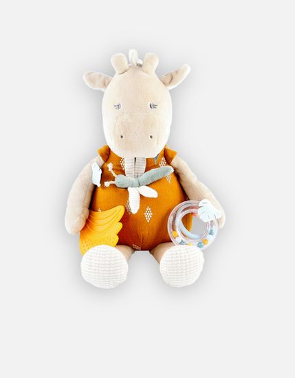 Peluche musicale éléphant Luna & Axel - Vert/ige Peluche musicale éléphant Luna & Axel - Vert/ige