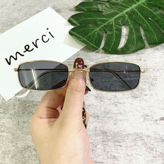 Lunettes De Vue Carrées Rétro Noires Hally & Son Hs833 - Monture Acétate, Italie - Neuf Avec étiquettes