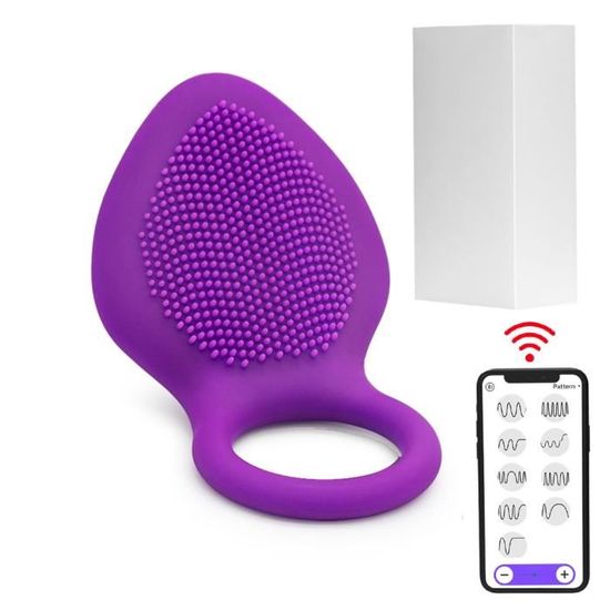 Stimulateur Clitoridien Papillon Vibrant BAILE - Couleur Lilas - Neuf - Pour Plaisir Solo Ou à Deux