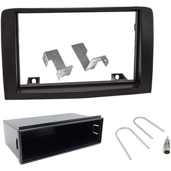 Cadre Autoradio 2 DIN Pour Suzuki Jimny 2007-2016 - Façade En Plastique ABS, Ouverture 9 Pouces