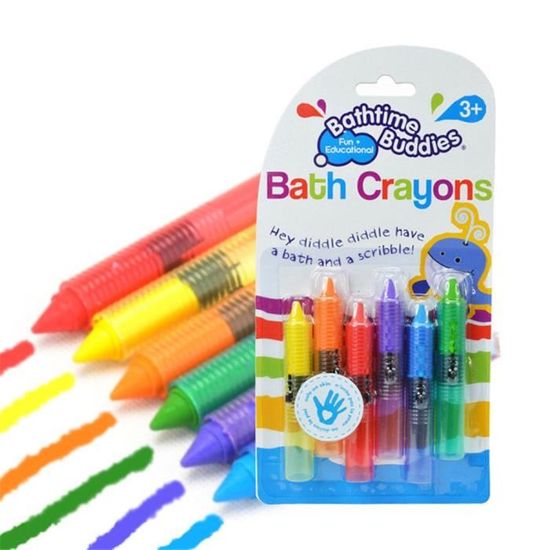 6 Pcs Crayon Lavable Enfants Bébé Temps De Bain Peintures Dessin Stylos  Jouet pour Halloween Maquillage - Cdiscount Beaux-Arts et Loisirs créatifs
