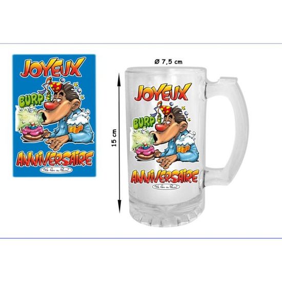 Chope Joyeux Anniversaire Cdiscount Jeux Jouets Chope Joyeux Anniversaire Cdiscount Jeux Jouets