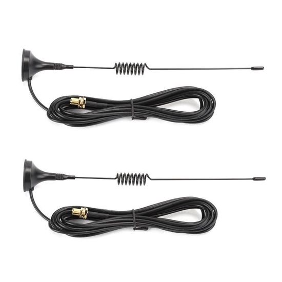 Antenne magnétique de voiture mobile Antenne de Voiture AM/FM Base Magnétique Solide pour Fixer