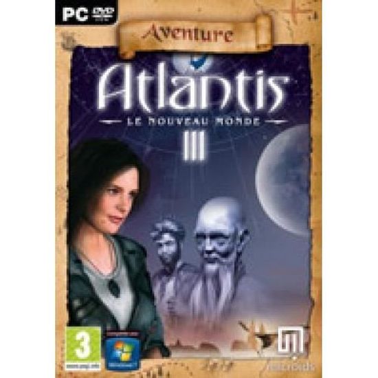 Jeu PC Atlantis 3 - Version Complète En Très Bon état - CD-ROM Avec Boîte Et Notice