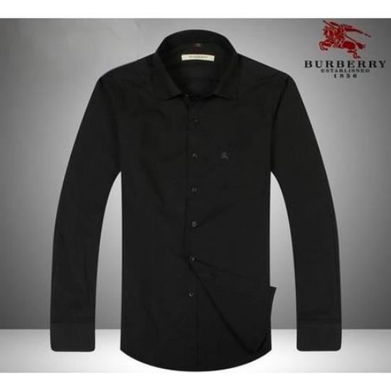 chemise burberry noir