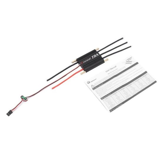 Régulateur Flycolor 80A HV étanche - Pour Moteur Brushless 5-12S - Haute Tension, Compétition RC