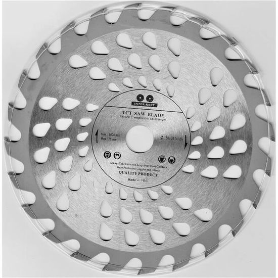 Lame De Scie Circulaire YATO 160mm - 24 Dents Carbure - Pour Bois - Gamme Pro - Réf. YT-6056 - Neuf