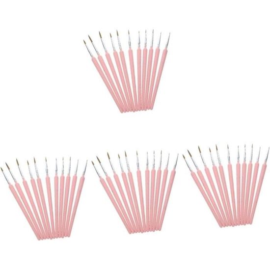 Rongxze Lot De 3 Pinceaux à Sec Pour Modelisme Et Peinture Miniature Warhammer