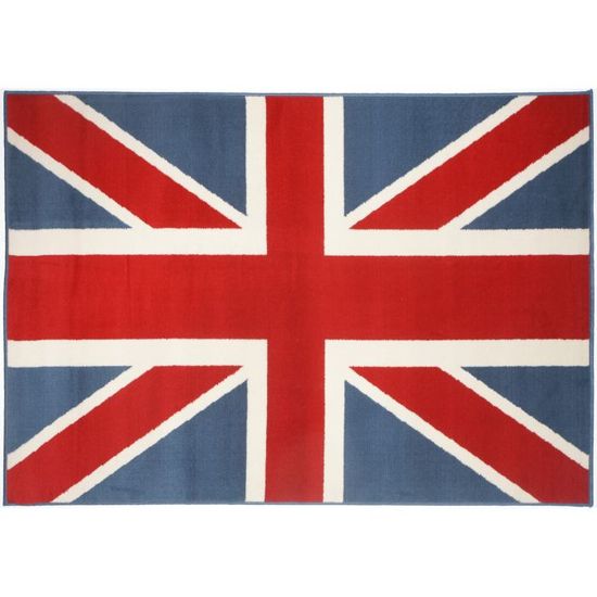 Tapis Salon Urban Drapeau Anglais Union Jack Un Achat Vente Tapis Cdiscount