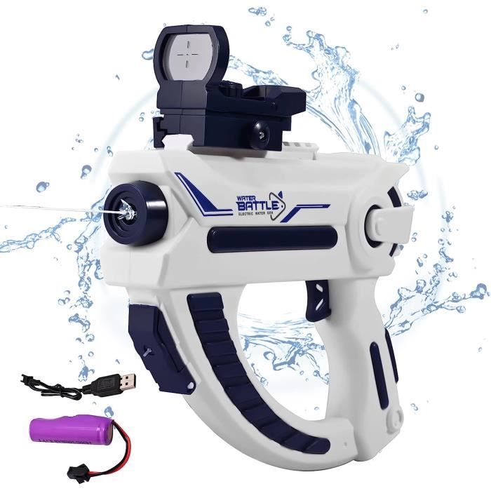 Pistolet à Eau électrique Grande Capacité - Automatique, étanche, Pour Plage, Piscine Ou Jardin