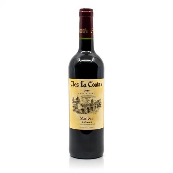 Clos la Coutale AOC Cahors 2019 75cl