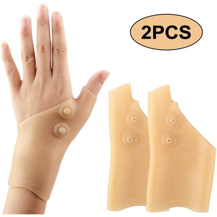 Orthèse de Thérapie Bandage carpien magnétique pour MAIN POIGNET