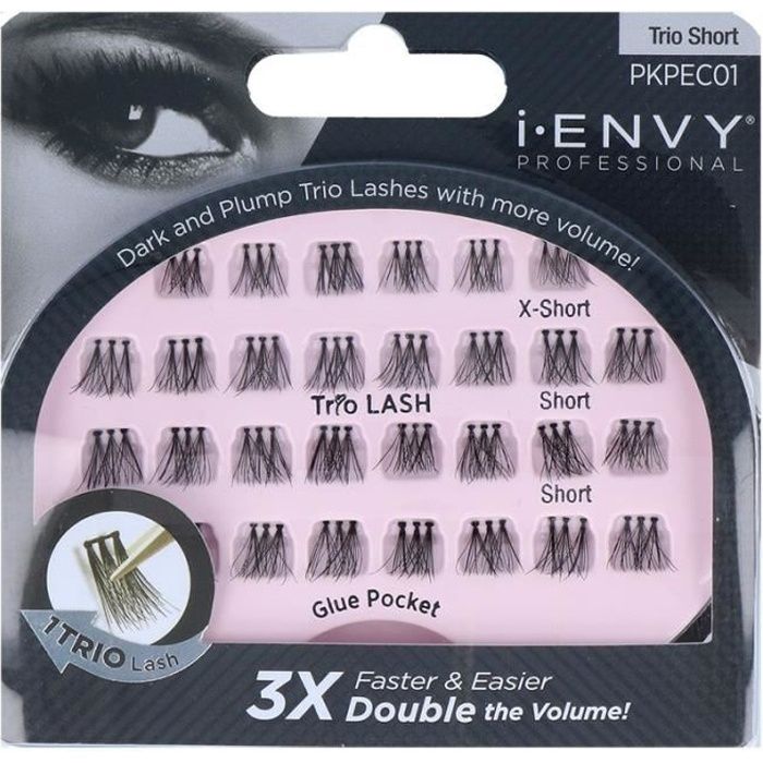 I Envy Individuel Lash/Cils Pro Trio Classic Court (Pkpec01)