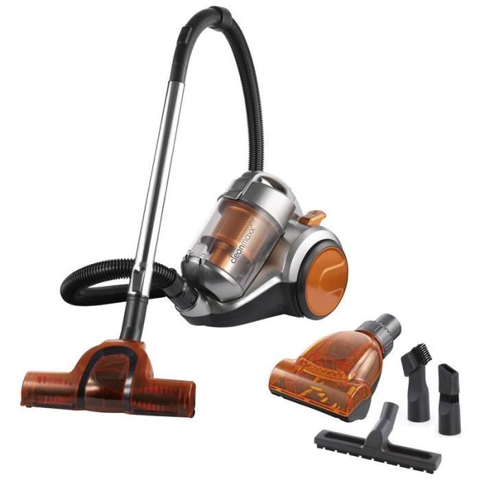 Aspirateur sans sac - Cyclone 7338 Pet Star - orange/gris