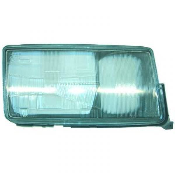Verre phare DROIT pour Mercedes 190E-D(W201) 82-93