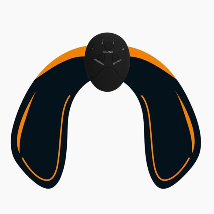 Entraîneur de hanche stimulateur musculaire fessier sans fil intelligent EMS ABS fesses équipement d - Modèle: black - HSJSZHA05867
