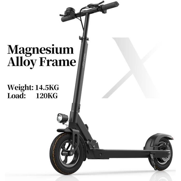 Scooter électrique X1, moteur 400W, vitesse maximale 30km/h, batterie 36v 8AH, scooter électrique pliable.